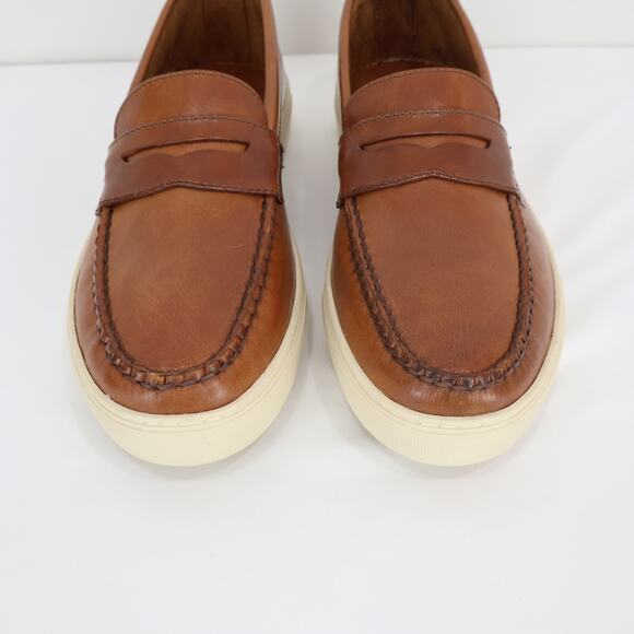 J.Crew Factory Men\'s Leather Hybrid Casual Loafer Havana Brown Size 7.5 NWOB main image 7